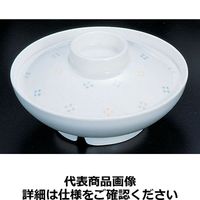 メラミン「花紋」煮物椀蓋 M-202-KA RNM03202 関東プラスチック工業（取寄品）