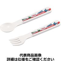 オーエスケー ポリプロピレンお子様食器 「トーマス」スプーン＆フォーク SF-27 RTM1001（取寄品）