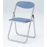 オカムラ 折りたたみ椅子 ライトブルー 8151SZ P335（直送品）