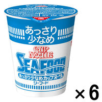 【アウトレット】日清食品 あっさり少なめカップヌードル シーフード 1セット（６食入）