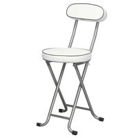 永井興産 ハニーチェア  WH（ホワイト）幅350×奥行450×高さ760mm　NK-011　1脚（直送品）