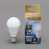 アイリスオーヤマ LED電球 E17 調光 広配光タイプ 昼白色 25形相当（230lm） LDA3N-G-E17/D-2V3（直送品）
