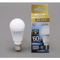 アイリスオーヤマ LED電球 E17 調光 広配光タイプ 昼白色 60形相当（760lm） LDA8N-G-E17/D-6V3（直送品）