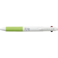 三菱鉛筆 ジェットストリーム 3色ボールペン 0.7mm SXE3-400A-07 白黄緑W5 SXE3400A07W.5 1セット（100本）（直送品）