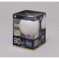 アイリスオーヤマ LEDフィラメント電球 ボール球 ホワイト 昼白色80形相当（1160lm） LDG9N-G-FW（直送品）