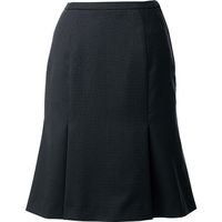 ヤギコーポレーション ユニレディ セミマーメイドスカート ブラック 15号 U9743 1点（取寄品）