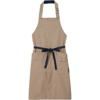 カーシーカシマ エプロン ベージュ L CAE164（取寄品） - アスクル