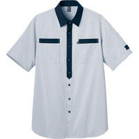 カーシーカシマ 半袖ニットシャツ ネイビー S CSY170（取寄品）