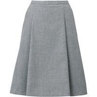 カーシーカシマ タックフレアスカート_ライトグレー_9号 EAS721 1着
