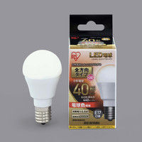 アイリスオーヤマ LED電球 E17 全方向タイプ 電球色 40形相当（440lm） LDA4L-G-E17/W-4T5（直送品）