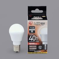 アイリスオーヤマ LED電球　E17直下タイプ　電球色40形相当（440ｌm） LDA4L-H-E17-4T5 1個