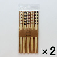 【アウトレット】お箸セット 猫 14113 1セット（10膳：5膳×2袋） 不二貿易