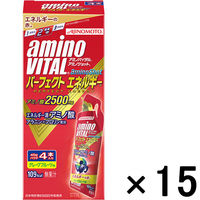 アミノバイタルアミノショット パーフェクトエネルギー 1セット（4本入×15箱） 味の素 アミノ酸 サプリメント