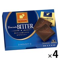 【ワゴンセール】森永製菓 カレ・ド・ショコラ＜ベネズエラビター＞ 4箱