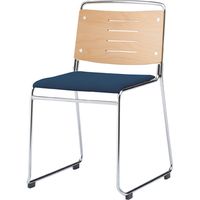 オカムラ AZチェア インディゴブルー 450幅×555奥行×740高さ×440座高（mm） 9372AZ PB27（直送品）