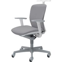 C382XR FJM2 |オカムラ スラート防炎 可動肘 ロー ホワイト グレー（直送品）