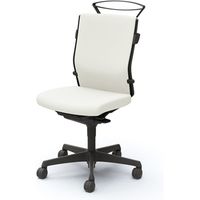 C436ZR FFW3 |オカムラ エスクードチェアハイバック肘なし ホワイト（直送品）