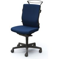 C436ZR FFW4 |オカムラ エスクードチェアハイバック肘なし ダークブルー（直送品）