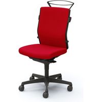 C436ZR FFW8 |オカムラ エスクードチェアハイバック肘なし レッド（直送品）