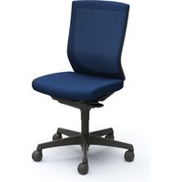 C437JR FHB4 |オカムラ エスクードメッシュチェア肘なし ダークブルー（直送品）