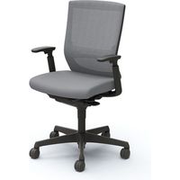 C497ZS FHB9 |オカムラ エスクードメッシュチェアハイ可動肘付 グレー（直送品）