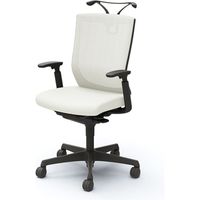 C498ZR FHB3 |オカムラ エスクードメッシュチェアハイ可動肘付 ホワイト（直送品）