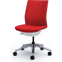 C535WA FBA9 |オカムラ オムネス背クッション肘無ハンガー無 レッド（直送品）