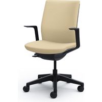 C545BR FEA2 |オカムラ オムネス背クッション固定肘ハンガー無 ベージュ（直送品）