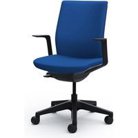 C545BR FEA4 |オカムラ オムネス背クッション固定肘ハンガー無 ミディアムブルー（直送品）