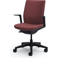 C545BR FGE8 |オカムラ オムネス背クッション固定肘ハンガー無 ダークブラウン（直送品）