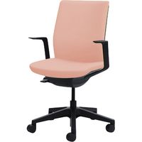 C545BR PB23 |オカムラ オムネス背クッション固定肘ハンガー無 ローズ（直送品）