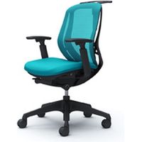 【訳あり】オカムラ シルフィー ローバック　肘なし　ブラック　2017年製 C643BR-FSF1 オカムラ シルフィー ローバック 背クッション