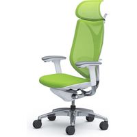 C886BY FSY5 |オカムラ サブリナSO 可動肘 EXハイバック ライムグリーン（直送品）