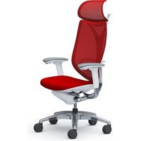 C886BY FSY9 |オカムラ サブリナSO 可動肘 EXハイバック レッド（直送品）