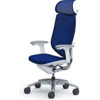 C886BY FSZ4 |オカムラ サブリナSO 可動肘 EXハイバック ダークブルー（直送品）