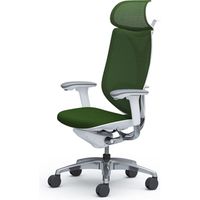 C886BY FSZ5 |オカムラ サブリナSO 可動肘 EXハイバック ダークグリーン（直送品）