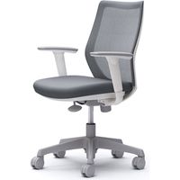 CG91WR FZK2 |オカムラ CG-M 可動肘 背メッシュ ハンガー無 グレー（直送品）