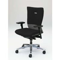 CJ95BR FAM2 |オカムラ フィーゴチェアハイバックアジャスト肘 ダークグレー+ブラック（直送品）