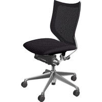 CP33BR FDF1 |オカムラ バロンチェア ローバック肘なし ブラック（直送品）