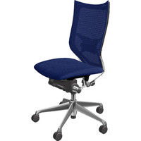 CP35BS FDF4 |オカムラ バロンチェア ハイバック肘なし ダークブルー（直送品）