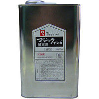 寺西化学工業 マジックインキ ホワイトインキ UN缶入 2000ml MHJ2000-T30（直送品）