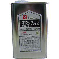 寺西化学工業 マジックインキ 補充インキ 900ml 鶯 MHJ900-T19（直送品）