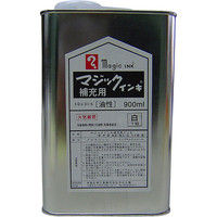 寺西化学工業 マジックインキ ホワイトインキ 900ml MHJ900-T30（直送品）