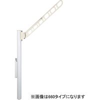 神栄ホームクリエイト 物干金物（縦収納・ポール型） SK-560TSLP-WC 1セット（2本）（直送品）