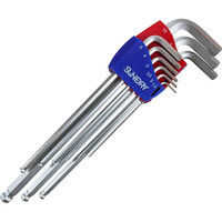 角利産業 ボールポイントヘックスレンチセット BWS-9 1セット（直送品）