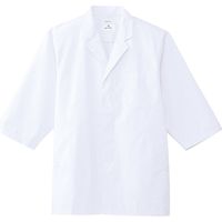 チトセ 白衣(七分袖)[男] L AB6507_C-1ホワイト_L 1枚