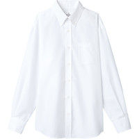 チトセ ボタンダウンシャツ(長袖)(兼用) LL EP8059_C-1ホワイト_LL 1枚