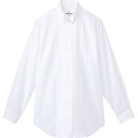 チトセ ピンタックウィングカラーシャツ KM4091_C-1ホワイト