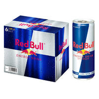 【1箱24缶入】Red Bull レッドブル エナジードリンク 24缶:1セット（6缶）x4（わけあり品）