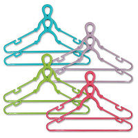 VC グリップハンガー 8本組 4色アソート 東和産業